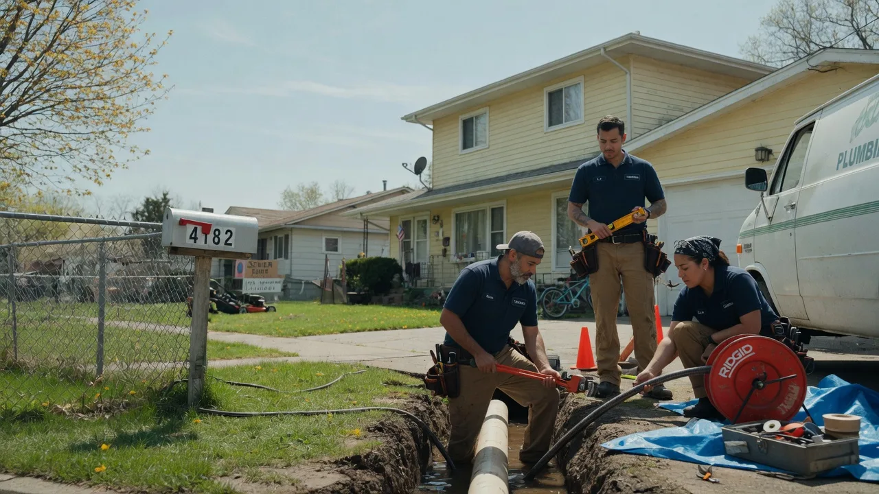 Gas Line Repair in Shobonier, IL near me